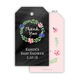 Floral Thank You Wreath Hanging Gift Tags with Organza Bags Image 4 of 6